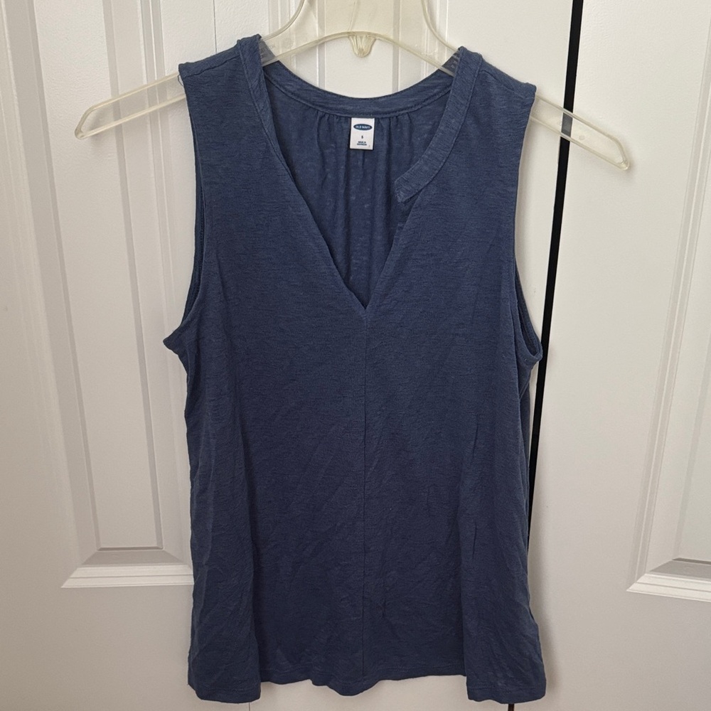 Old Navy Women's Deep Blue Tank Top
